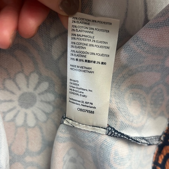 *New* Maeve by Anthropologie Floral Shift Mini Dress, Size Small - Picture 9 of 9